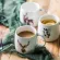 Nordic Espresso MUG PORCELAIN Hand Painted Eco Friendly Cute Creative Tea Cup Ceramic Coffee Mug Tazas de Cafe Drinkware mm60mkb