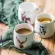 Nordic Espresso Mug Porcelain Hand Painted Eco Friendly Cute Creative Tea Cup Ceramic Coffee Mug Tazas De Cafe Drinkware Mm60mkb