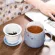 Ceramics Mug Large Cute Stirring Tea Cartoon Print Porcelain Personalized Cup 1 Piece Cartoon Interesting Large Mugs Kk60mk
