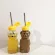 12pcs Squeeze Condiment Bottles Plastic Honey Sauce Mustard Jam Dispenser Bottle 240ml Honey Bottle Dispenser Honey Container