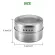 Youool Magnetic Spice Jar Stickers Stainless Steel Spice Cans Storage Container Pepper Seasoning Sprays Kitchen Powder Storage