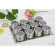 Magnetic Dustproof Visible Stainless Steel Seasoning Pot Spice Seasoning Bottle Seasoning Box Outdoor Barbecue Set