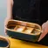1 Set Cruet Box Small Moisture-Proof Exquisite 4 Grids Seasoning Box for Kitchen Spice Rack Mini Salt and Pepper Shakers