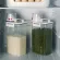Fancity Japanse-Steyle Plastic Rice Bucket with Measuring Cup Storage Tank Millet Cylinder Grain Moisture-Proof Storage Box