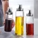 Olive Oil Dispenser Bottle 300ml Glass Oil Bottle Cruets No Drip Oil Container For Vegetable Olive Oil