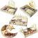 Wooden Eid Mubarak Decor Islamic Ramadan Decoration Dessert Plate Food Organization