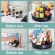 Storage Trays 360 Rotating Storage Box Kitchen Make Organizer Seasoning Container Bathroom Turntable Cosmetic Plate Cabinet Rack