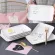 Nordic Rectangular Flamingo Ceramic Storage Dessert Tray Breakfast Plate Snack Fruit Plate Tray Decorative Home Organizer