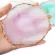 Resin Storage Palette Jewelry Necklace Ring Decorative Tray Display Plates Desk Home Decor Ornaments Fake Nail Patch Tray