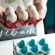 Egg Holder Anti-Slip 6 Grids Ceramic Eco-Friendly Egg Container for Kitchen