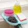 Kitchen Sink Multifunctional Storage Rack Dishwashing Sponge Drain Rack Sponge Holder Wall Mounted Dishes Drip Rack