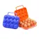 Newly Portable Grid Egg Storage Tray Box Carrier Folding Carton Holder for Outdoor Camping Picnic BBQ