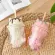 250ml Cartoon Double Plastic Sakura Cat Claw with Lid Straw Juice Milk Kid's Cup Valentine's Day Coffee Cup Tableware