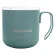 400ml Nordic Double Wall Stainless Steel Coffee Mug With Lid Metal Thermal Mug Tea Milk Drink Tea Cups