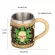 Gothic Skull Resin Stainless Steel Beer Mug 450ml Retro Tankard Creative Coffee Cup Viking Tea Mug Pub Bar Decor Drop Shipping
