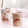 Japanse Fujiya Peko Milky Milk Girl Ceramic Milk Cup Strawberry Girl Ceramic Mug Juice Cup Water Cup