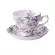 1 Pc Ceramics Afternoon Black Coffee Tea Cup European Style Bone China Coffee Cups Saucers Spoons Drinkware Set With Box
