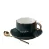 Ceramic Coffee Cup And Saucer With Spoon Household English Afternoon Tea Cup Coffee Mug Set