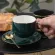 Ceramic Coffee Cup And Saucer With Spoon Household English Afternoon Tea Cup Coffee Mug Set