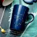 Personality Cemp, Mug Milk Ceramic Cup With LID 450ml Mugs Cups Couple Mugs