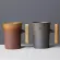 Personalized Japanse Pottery Mugs with Wooden Handle Variable Glaze Ceramic Coffee Tea Water Cups S For Men Boss Boy