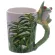 Creative Cute Parrot Woodpecker Frog 3D Stereo Bird Ceramic Mug Cup Hand Painted 3D Animal Cup Children Room Decoration