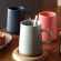 Joudoo Solid Creative Pottery Coffee Mug Europe Glaze High Quality Round Cup Brief Home Office Milk Tea Water Drinkware 35