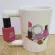 Creative Ceative Ceramic Mugs 3D Hand Painted Cup Girl Makeup Tools Beauty Kit Nail Handle Milk Tea Coffee Mug for Women