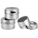 Stainless Steel Spice Pot With Magnetic Storage Container Pepper Seasoning Tool Seasoning Pot Set With Stickers Kitchen Supplies