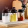 Kitchen Seasoning Box Moisture-Proof Seasoning Bottle Can Sealed Glass Seasoning Bottle Cap Spoon Integrated Salt Tank Oil Pot