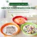 Food Preservation Tray Reusable Plastic Keeping Fresh Spainer Refrigerator Microwave Kitchen Food Storage Plates