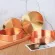 Copper Round Crimping Storage Tray Desk Metal Storage Organizer Jewelry Organizer Home Decor