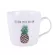 COFFEE MUG CACTUS PINEAPLE PRINTED WHITED WHITED WHITE MILFEE MUGS 400ML Ceramic Tea Cup Beer Mug