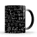 New Product Physical Math Formula Color Change Mug Ceramic Thermal Office Breakfast Coffee Cup Birthday Coffee Mug