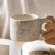 280ml Ring Handle Ceramic Mug Candy Color Milk Coffee Cup Office Home Drinkware Breakfast Cups