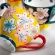 Hand Painted Relief Ceramic Mug Coffee Milkfast Cup Milk Cup Women's Flower Tea Ceramic Cup Creative Ceramic Water Cup