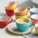 Cup Hand-Painted Tea Cup Cup Embossed Breakfast Cup Cup Creative Ceramic Couple Cup Milk Cup Milk Cereal Cup Water