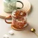 250ml Creative Double Glass Coffee Mug Beer Milk Cups Transparent Drinkware Teacup Heat Insulation Office Home Handgrip Mug