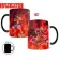 One Piece Black Crazy Luffy Mug 350ml Color Changing Coffee Mugs Cup Moring Milk Cup Mugs For Boy Friends Dropshipping