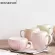 HouseEeyou Pumpkin Design Coffee Mug Soild Color Big Capacity Tea Water Milk Juicer Drinks Mugs Teacups for Home Office USE