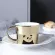 90ml/220ml Cartoon Panda Reflection Cup Creative Reflect Mirror Coffee Cups Collection Mugs Breakfast Bottle