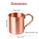 Copper Mug Solid Coppery Handcrafted Durable Moscow Mule Mugs Cocktails Beer Coffee Mug For Bar Drinkwares Party Kitchen 420ml