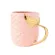 Upors 420ml Creative Ceramic Cup Mermaid Coffee Mug Pearl Glaze Gold Ceramic With Handle Milk Cup Birthday S