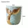 Upors 420ml Creative Ceramic Cup Mermaid Coffee Mug Pearl Glaze Gold Ceramic With Handle Milk Cup Birthday S