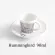 Creative Leopard Anamorphic Cup Mirror Reflection Cup Zebra Mug Luycho Coffee Tea Set with Coaster 90ml-220ml