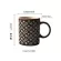 340ml Creative Retro Ceramic Coffee Mug Frosted Ceramic Home Breakfast Milk Tea Cup Classic European Coffee Cup Couple Water Cup