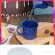 Colored Starry Enamel Mouth Cup Home Creative Couple Ceramic Cup Mug Large Capacity Drinking Water Mouthwash Cup