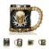 Medieval Retro Striking Warrior Tankard Viking Terror Skull Mug 3d Wolf Beer Coffee Tea Cups Wine Glass Halloween