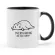 Overthinking And Also Hungry Coffee Mug Creative S 350ml Milk Cup Mug