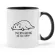 Overthinking And Also Hungry Coffee Mug Creative S 350ml Milk Cup Mug